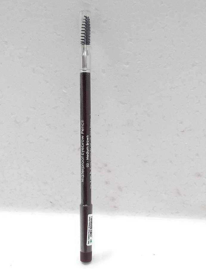 Buy Miss Claire Waterproof Eyebrow Pencil 03 (Mascara Brush), Medium Brown online United States of America [ USA ] 