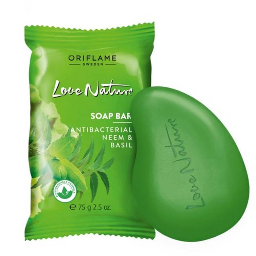 Buy Oriflame Soap Bar - Antibacterial Neem & Basil