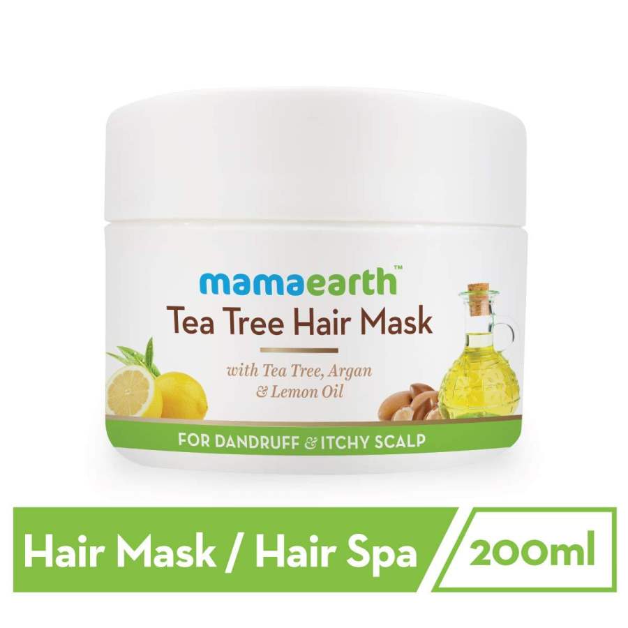 Buy Mamaearth Anti Dandruff Tea Tree Hair Mask online United States of America [ USA ] 
