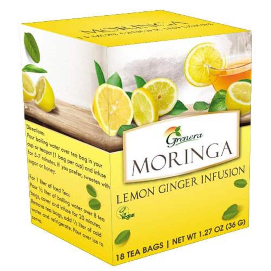 Buy Grenera Moringa Lemon Ginger Infusion online United States of America [ USA ] 