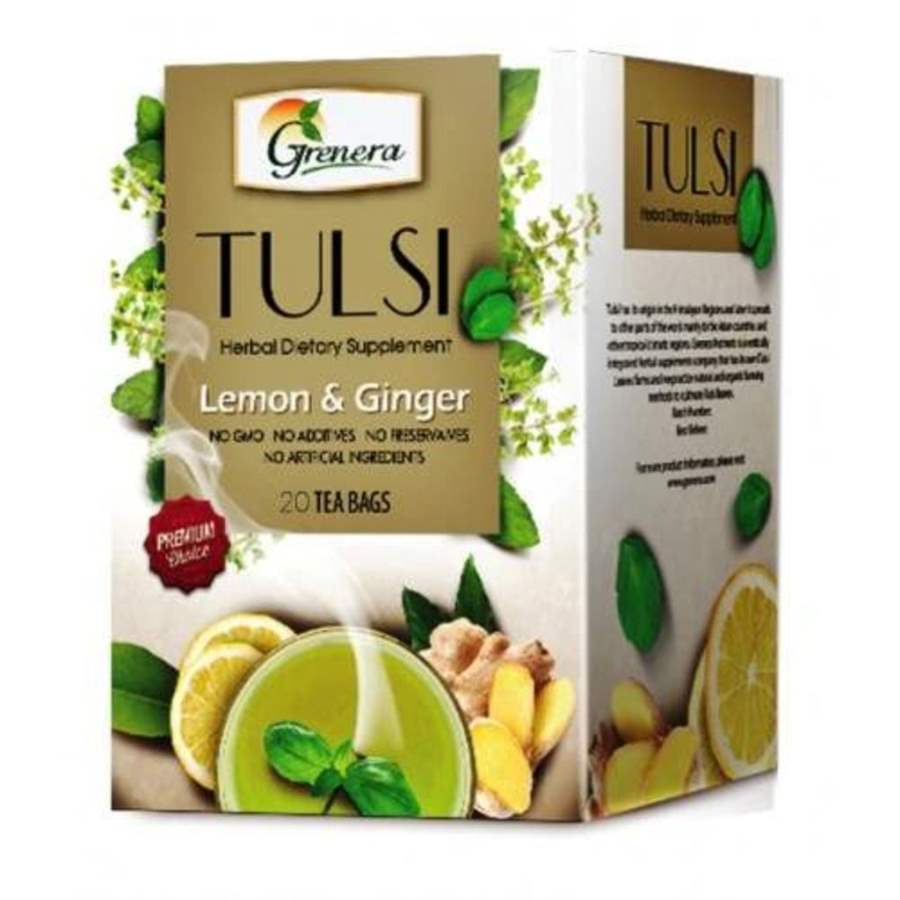 Buy Grenera Tulsi Lemon Ginger Infusion Tea online United States of America [ USA ] 
