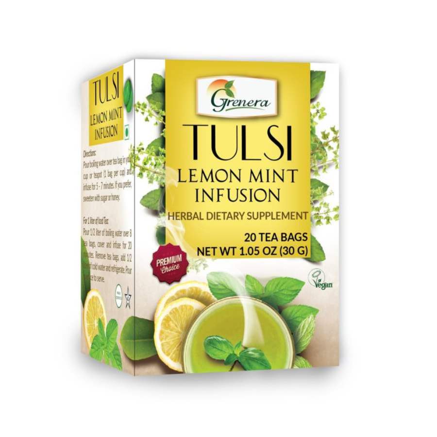 Buy Grenera Tulsi Lemon Mint Infusion Tea online United States of America [ USA ] 