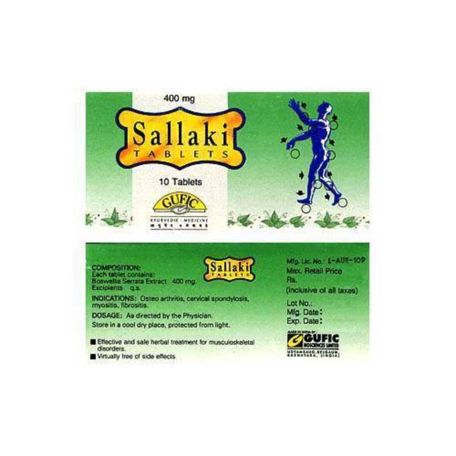 Buy Gufic Biosciences Sallaki 400mg