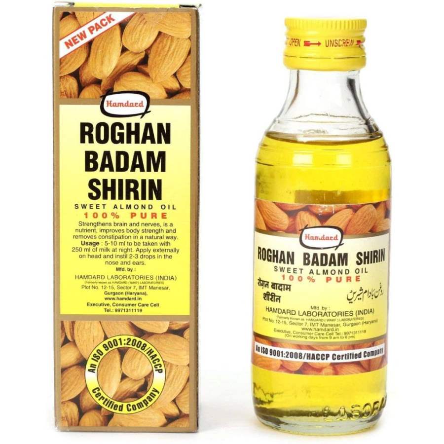 Buy Hamdard Roghan Badam Shirin Sweet Almond Oil online United States of America [ USA ] 