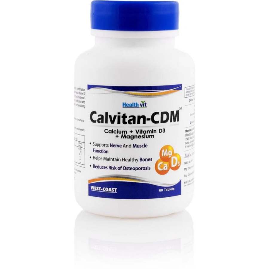 Buy Healthvit Calcium Citrate + Vitamin D3 & Magnesium online United States of America [ USA ] 
