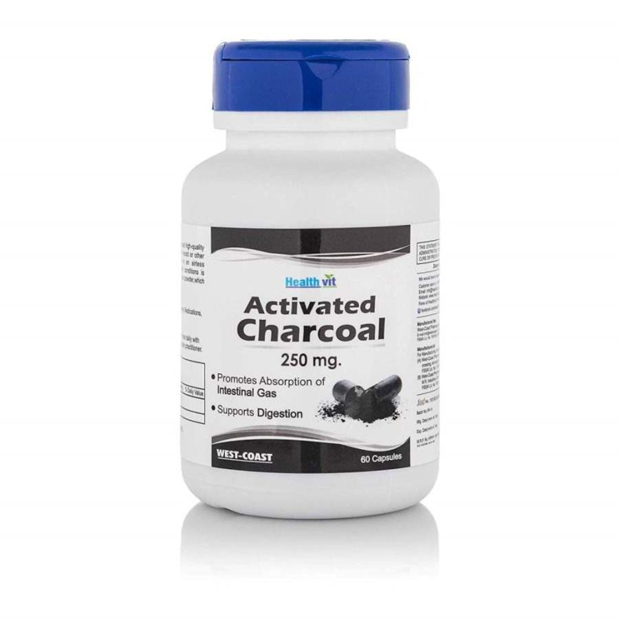 Buy Healthvit Charcoal Activated 250mg online United States of America [ USA ] 