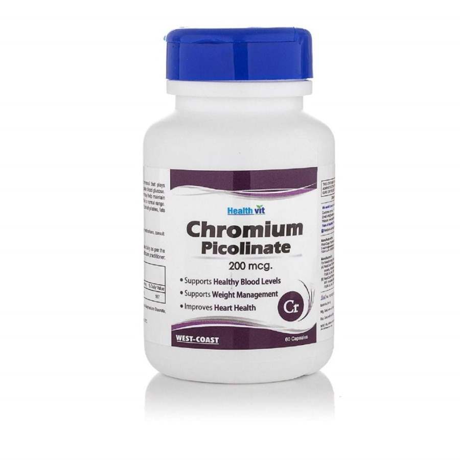 Buy Healthvit Chromium Picolinate 200mcg