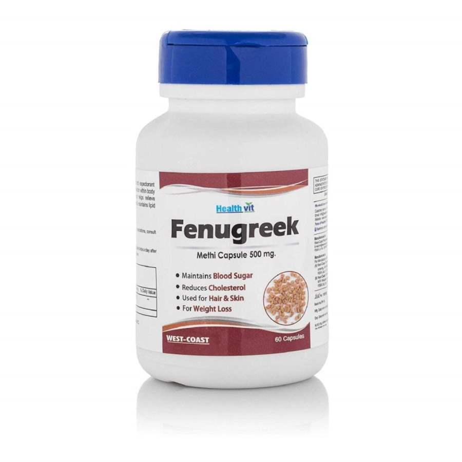 Buy Healthvit Fenugreek Powder 500 mg online United States of America [ USA ] 