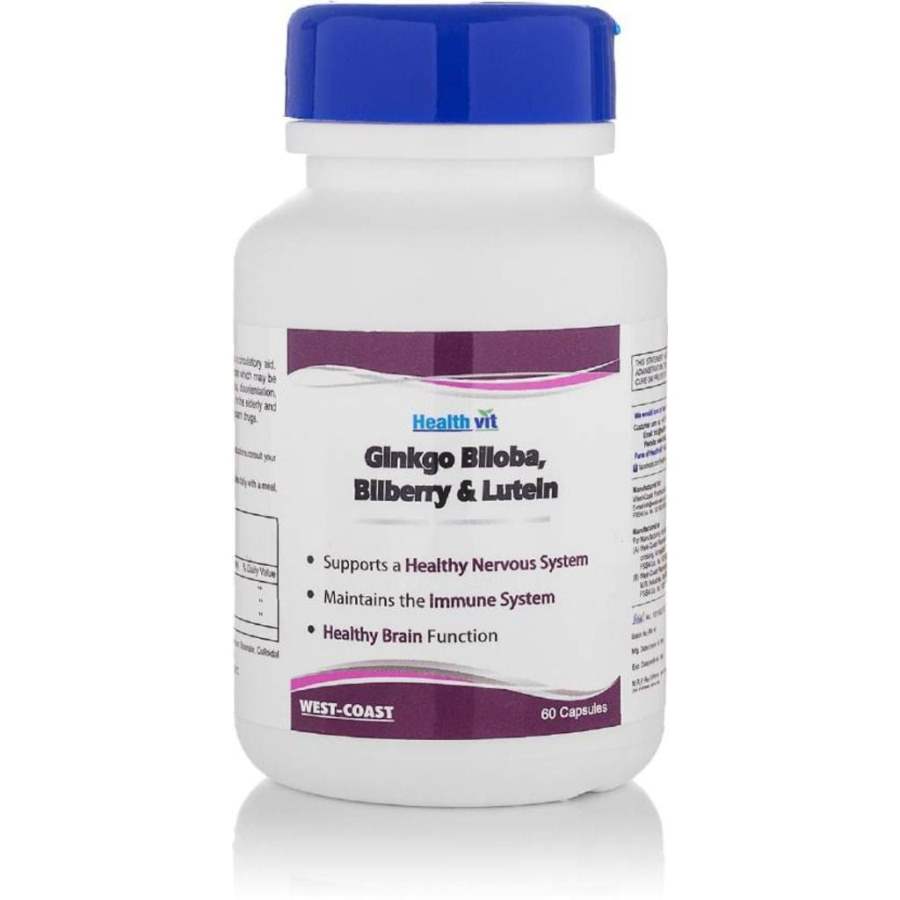 Buy Healthvit Ginkgo Biloba With Bilberry & Lutein online usa [ USA ] 
