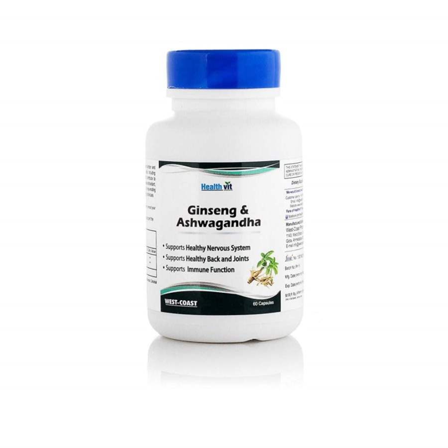 Buy Healthvit Ginseng With Ashwagandha online usa [ USA ] 