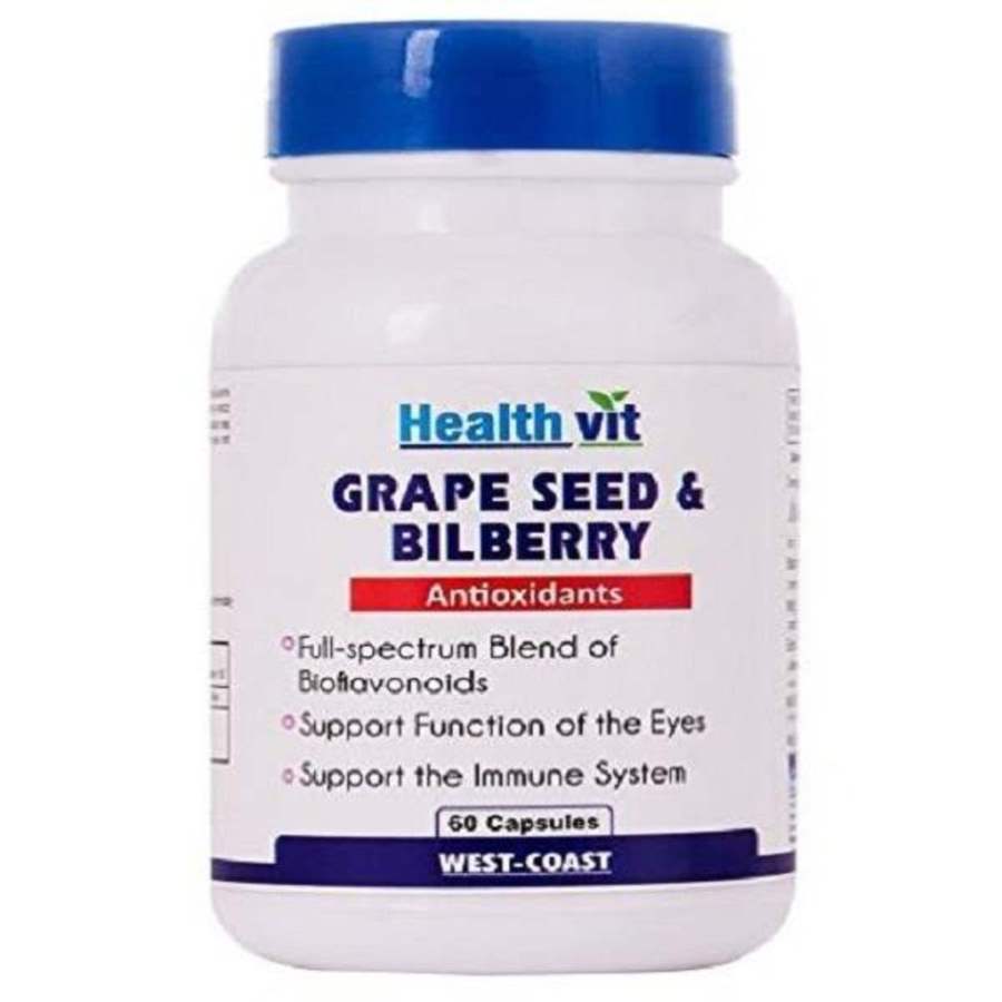 Buy Healthvit Grape Seed Extract + Bilberry Extract online usa [ USA ] 