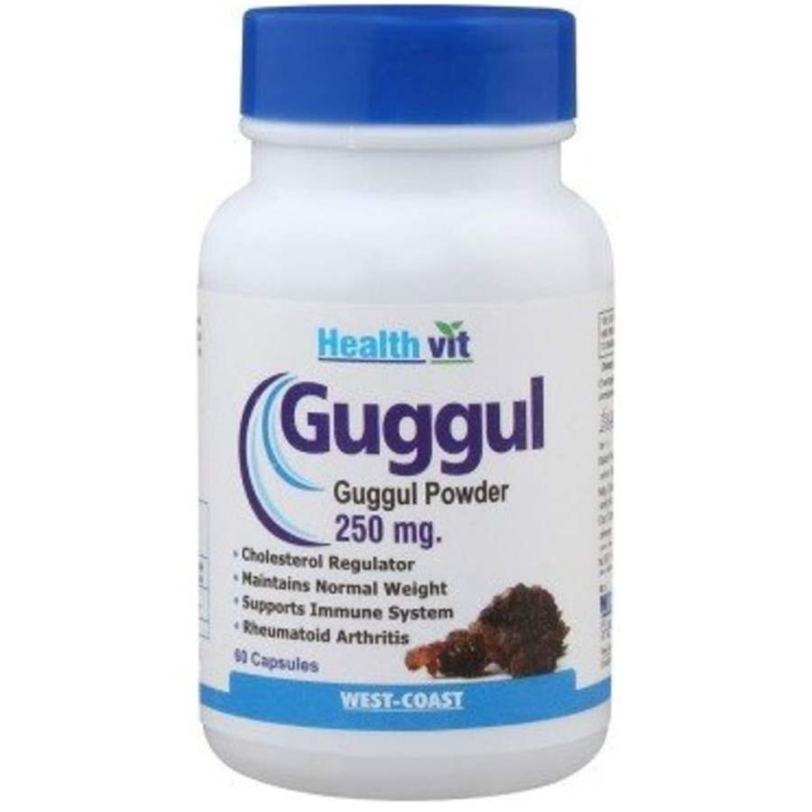 Buy Healthvit Guggul Powder for Weight Management Capsules online United States of America [ USA ] 