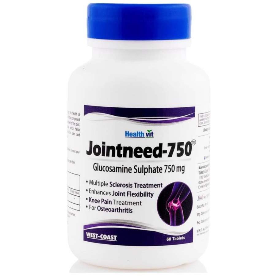 Buy Healthvit Jointneed Glucosamine Sulphate 750 mg online United States of America [ USA ] 