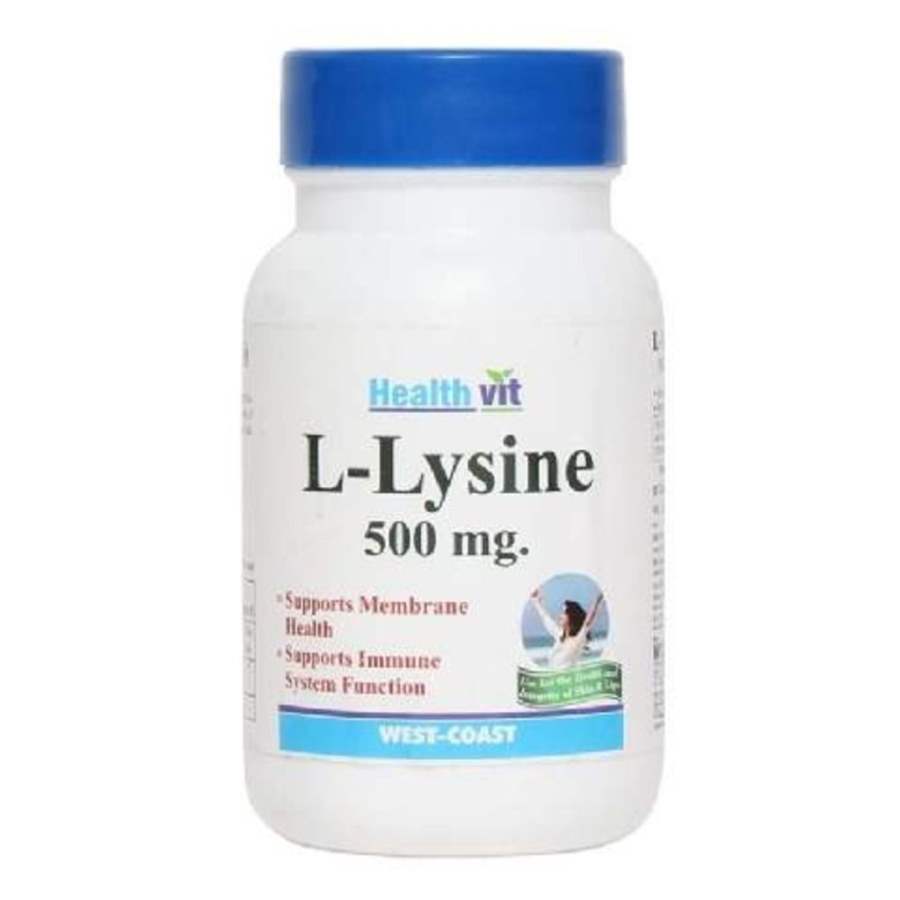 Buy Healthvit L - Lysine Tablets online United States of America [ USA ] 