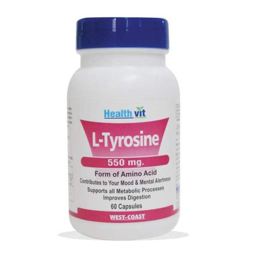 Buy Healthvit L-Tyrosine 550 mg online United States of America [ USA ] 
