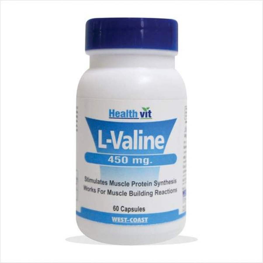 Buy Healthvit L-Valine 450 MG online United States of America [ USA ] 