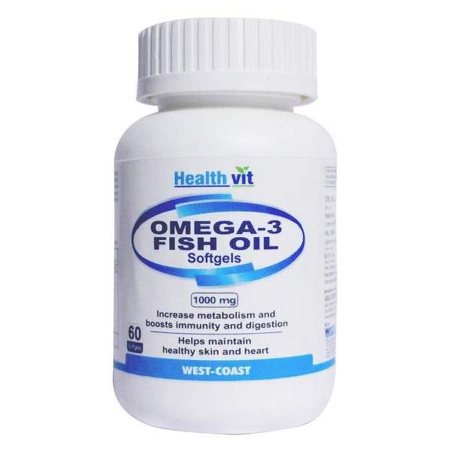 Buy Healthvit Omega3 Fatty Acids Oil online United States of America [ USA ] 