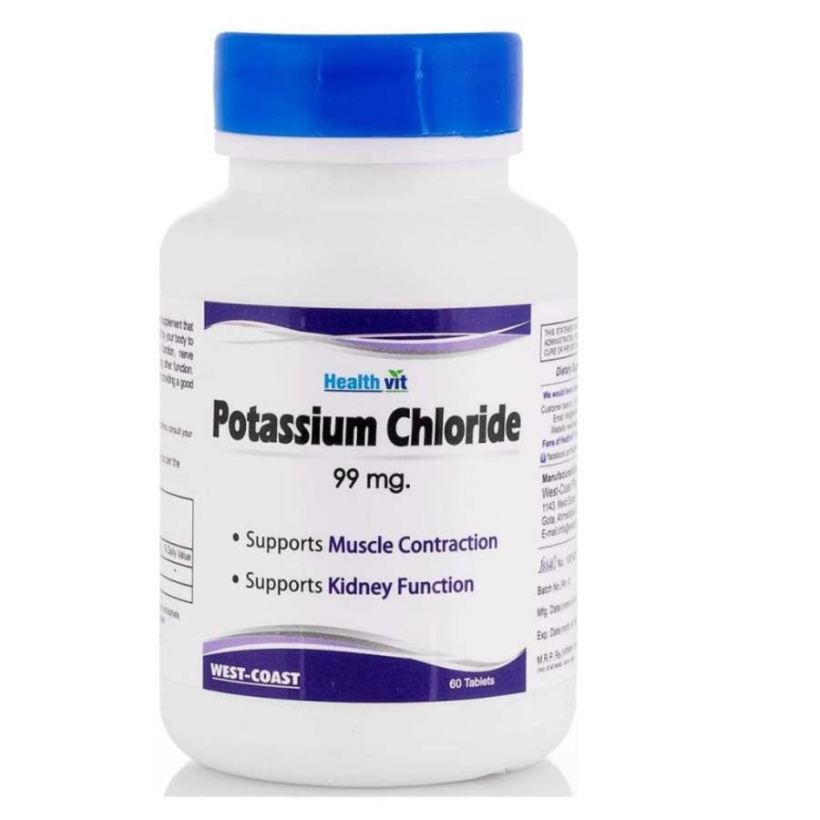 Buy Healthvit Potassium Chloride 99mg online United States of America [ USA ] 