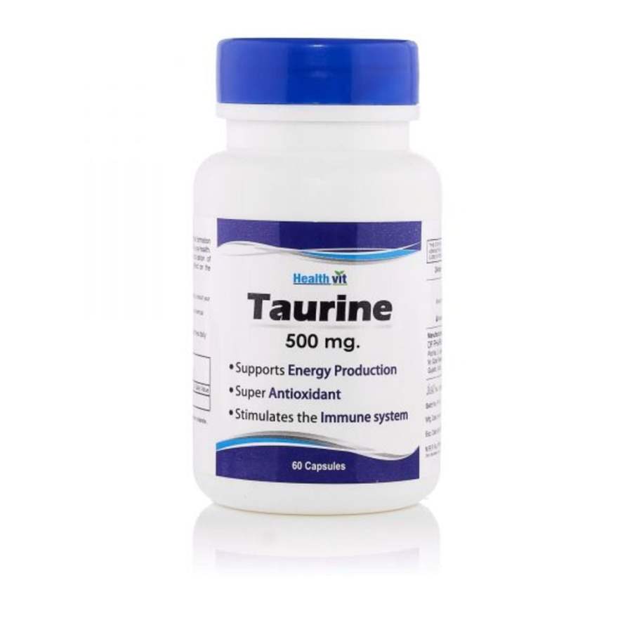 Buy Healthvit Taurine 500 mg online United States of America [ USA ] 