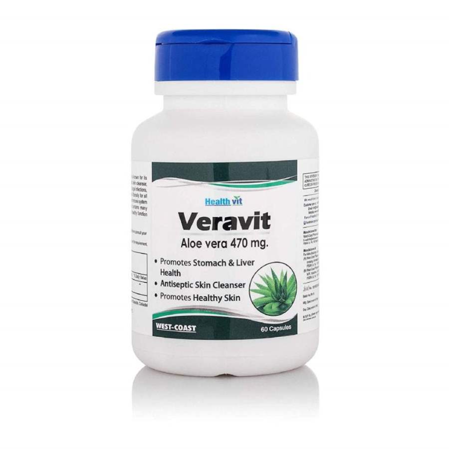 Buy Healthvit Veravit Aloe Vera 470 mg online United States of America [ USA ] 