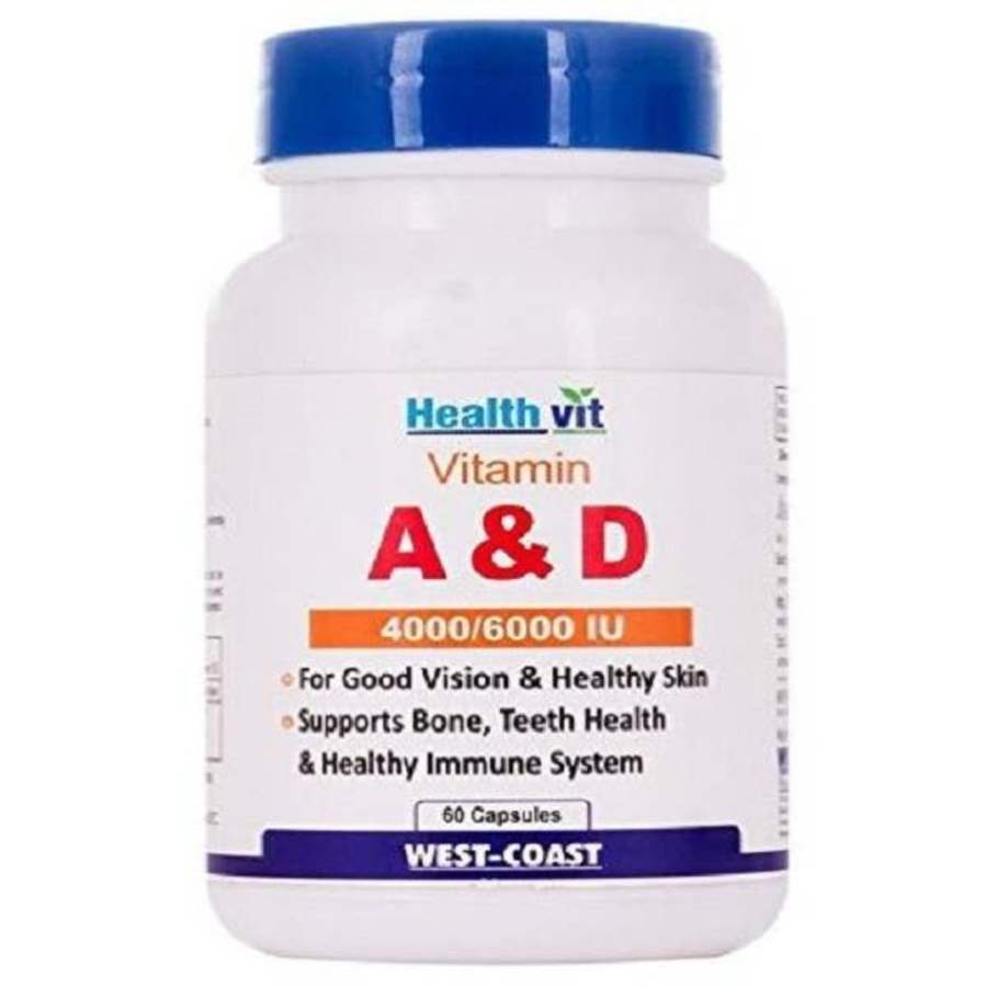 Buy Healthvit Vitamin A & D 4000 / 6000 IU online United States of America [ USA ] 