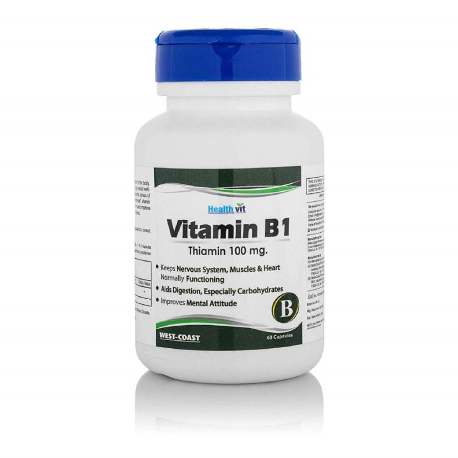 Buy Healthvit Vitamin B1 Thiamin 100mg online United States of America [ USA ] 