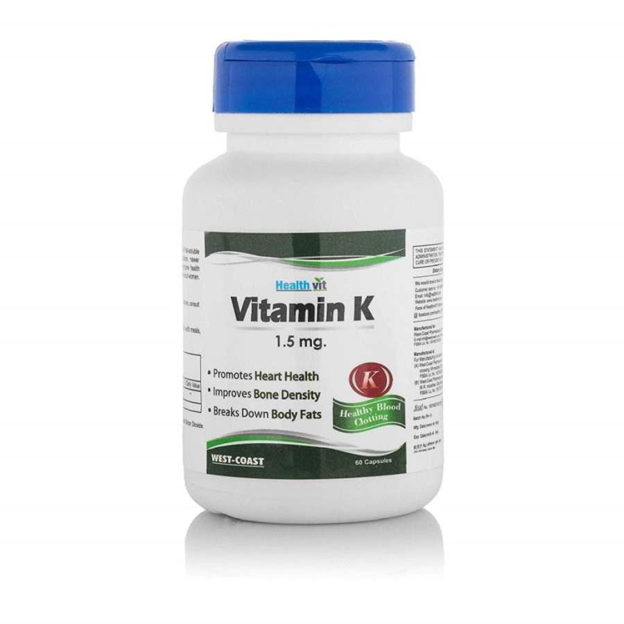 Buy Healthvit Vitamin K 1.5 MG online United States of America [ USA ] 