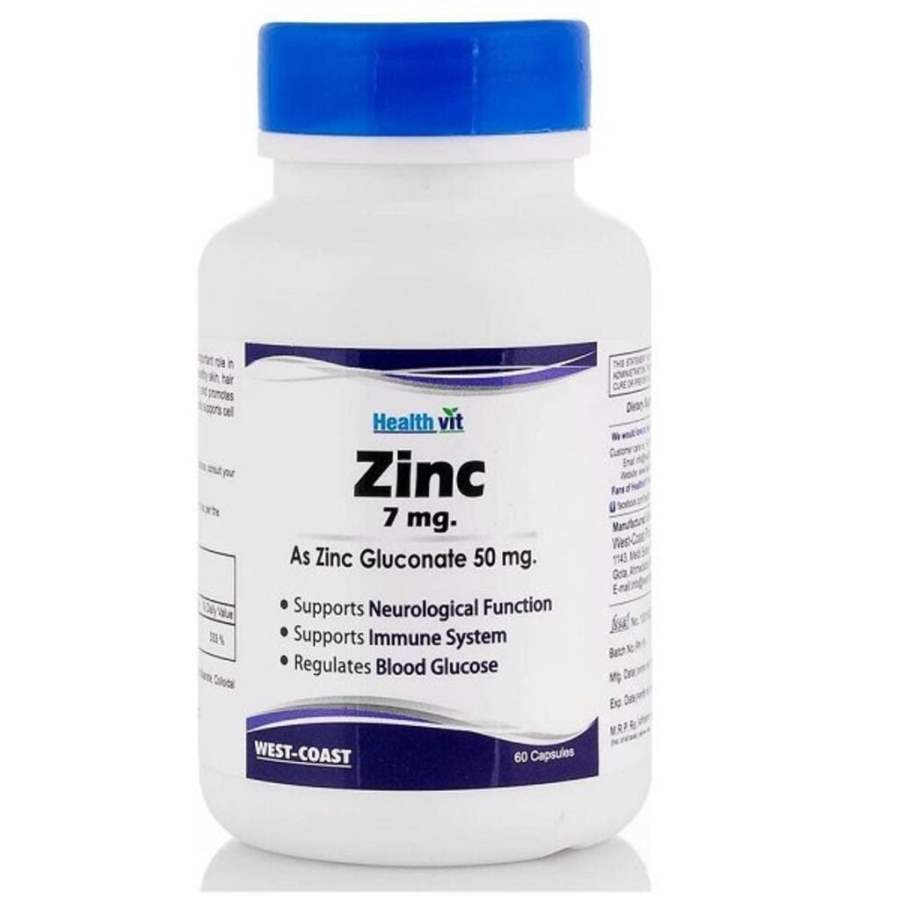 Buy Healthvit Zinc Gluconate 50mg online usa [ USA ] 