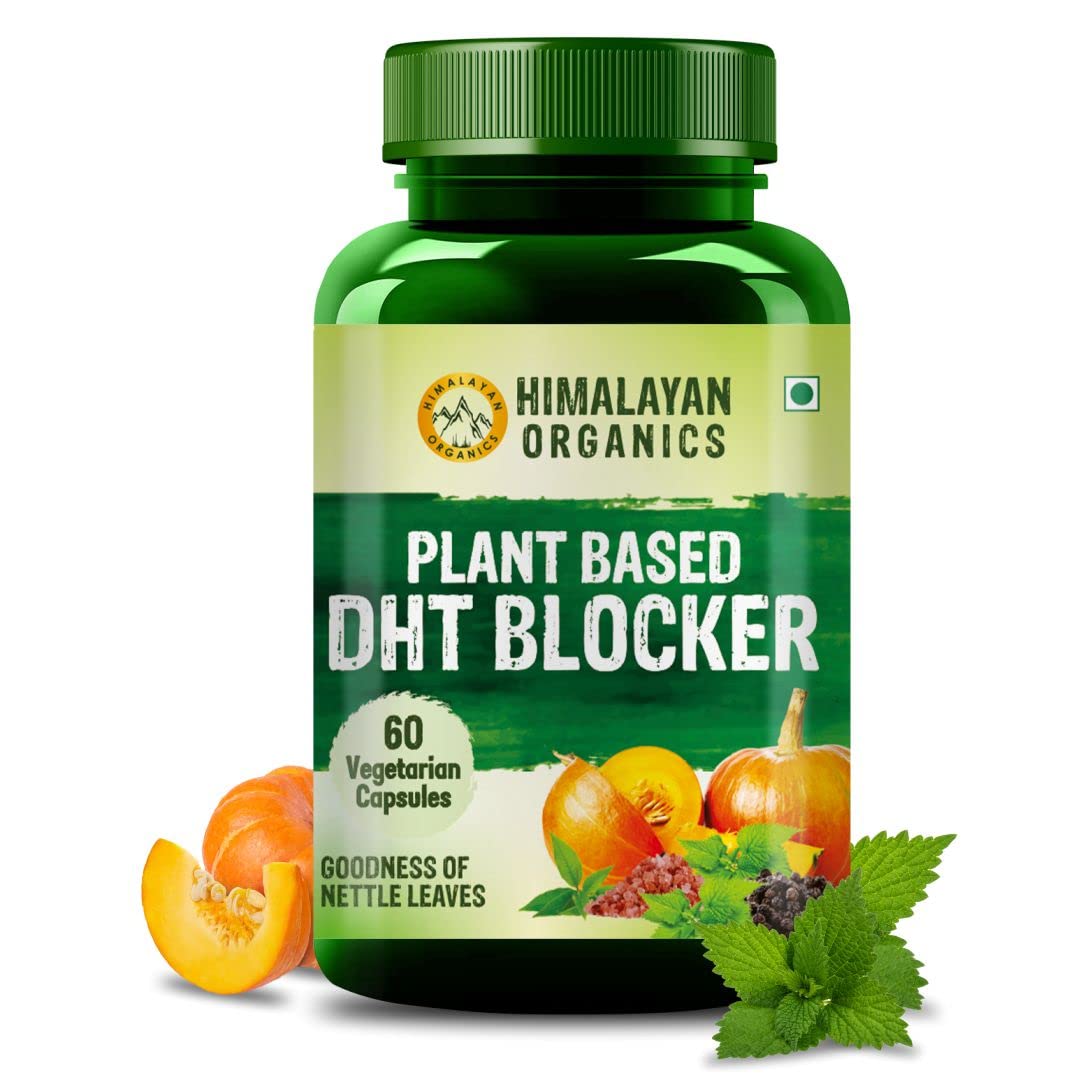 Buy Himalayan Organics Plant Based DHT Blocker Vegetarian Capsules