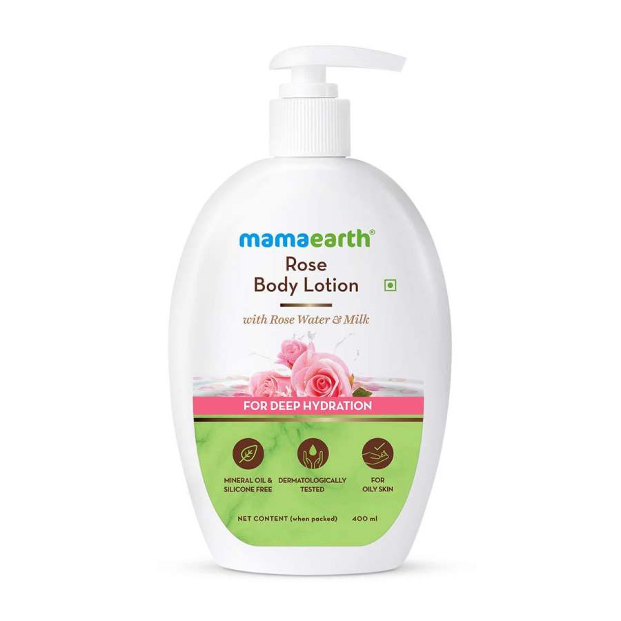 Buy Mamaearth Rose Body Lotion with Rose Water and Milk online United States of America [ USA ] 