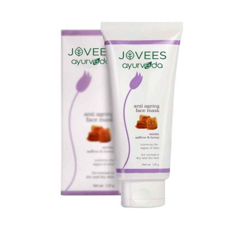 Buy Jovees Herbals Ayurveda Sandal, Saffron and Honey Anti Ageing Face Mask online United States of America [ USA ] 