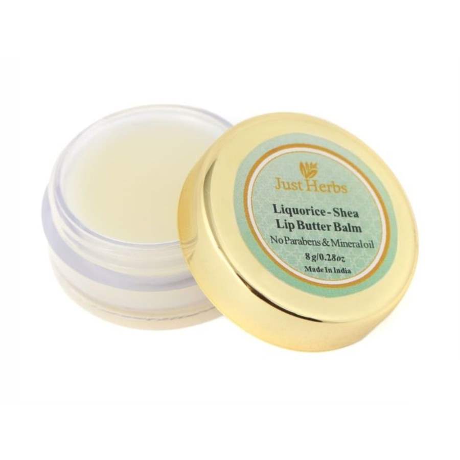 Buy Just Herbs Liqorice Shea Lip Butter Balm online United States of America [ USA ] 