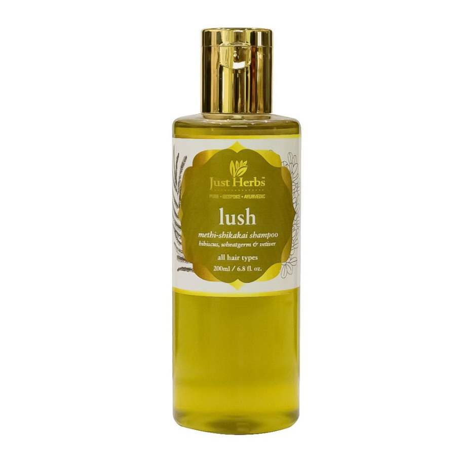 Buy Just Herbs Lush Methi Shikakai Shampoo online usa [ USA ] 