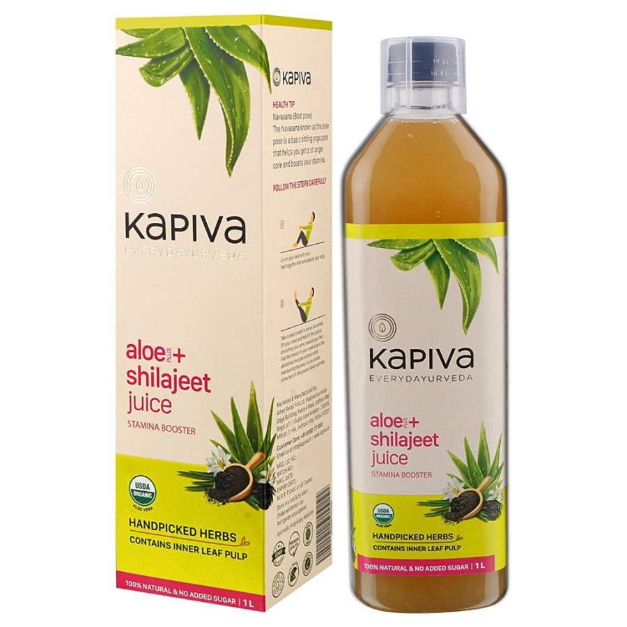 Buy Kapiva 100% Aloe Vera (USDA) + Shilajeet Juice online usa [ USA ] 