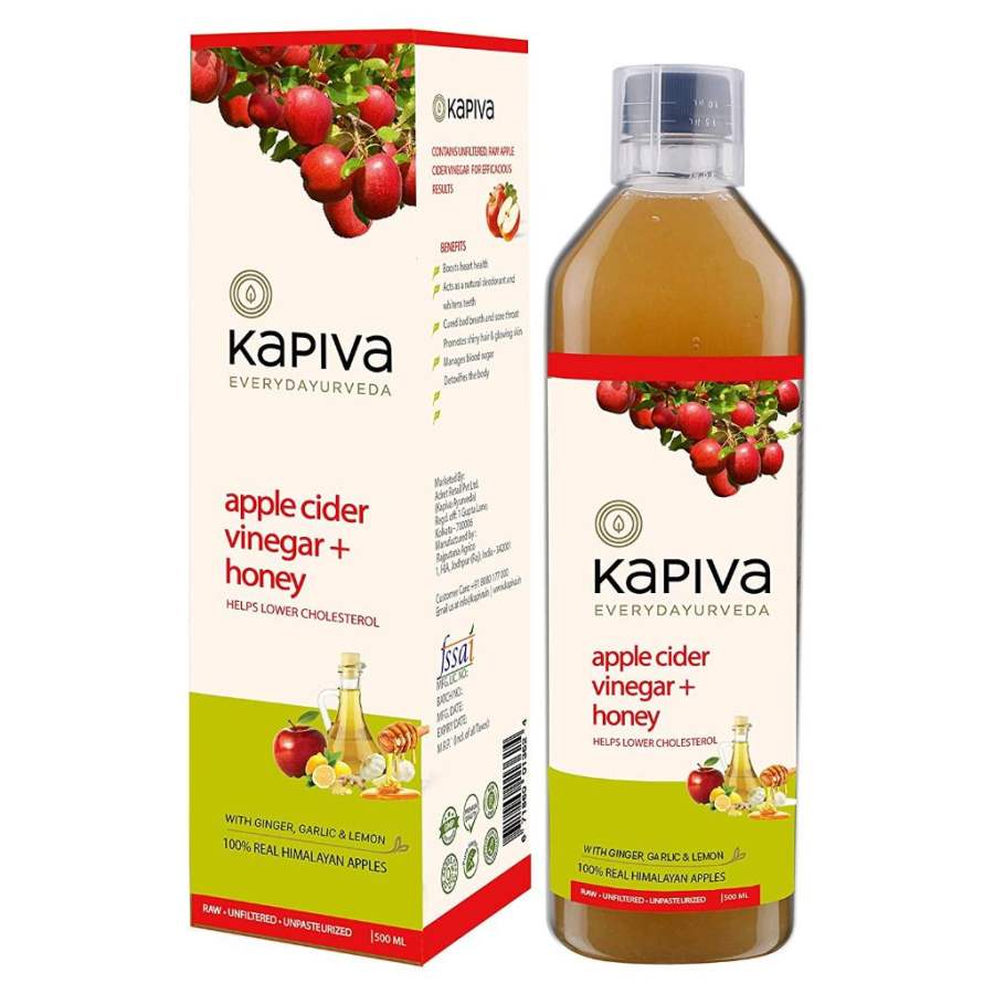 Buy Kapiva Apple Cider Vinegar + Honey (With Ginger, Garlic & Lemon) online usa [ USA ] 