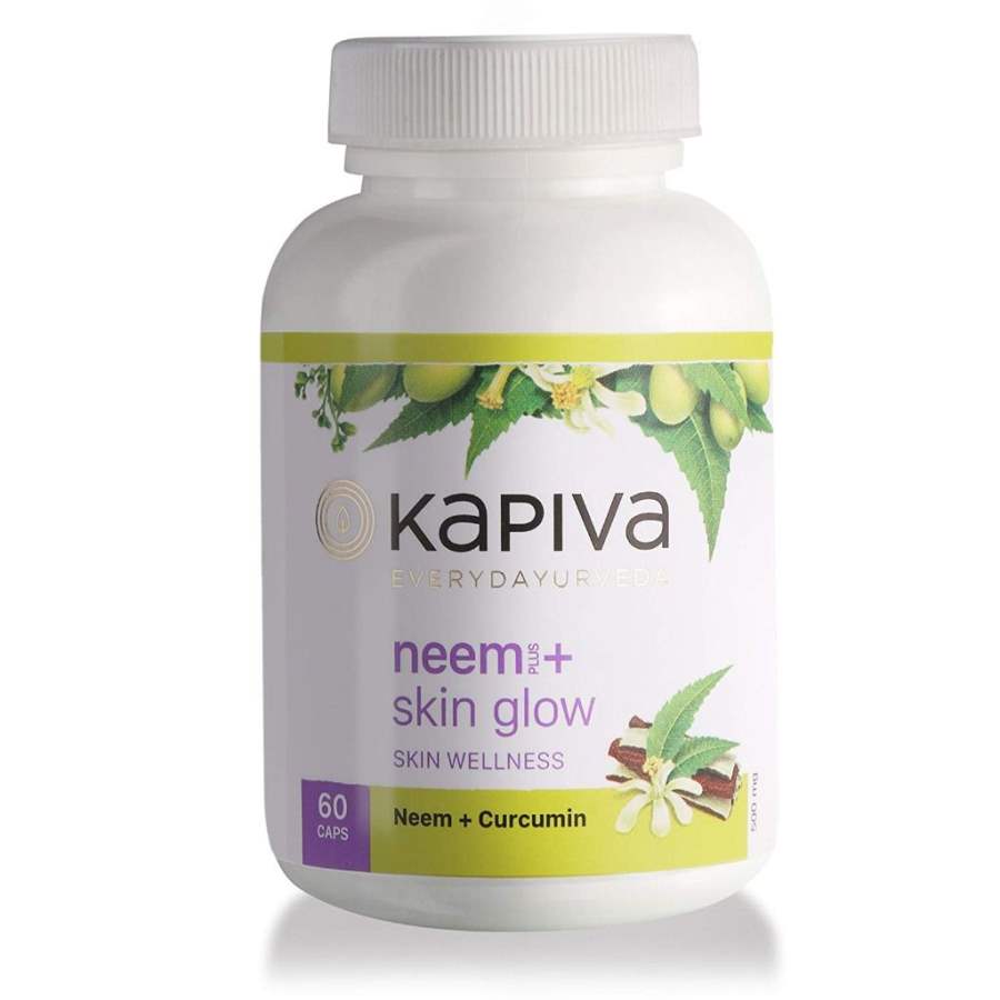Buy Kapiva Ayurveda 100% Neem + Skinglow Capsules Skin Wellness online usa [ USA ] 