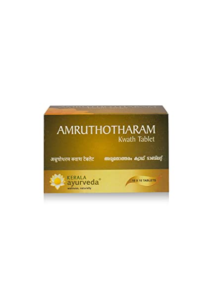 Buy Kerala Ayurveda Amruthotharam Kwath Tablet 
