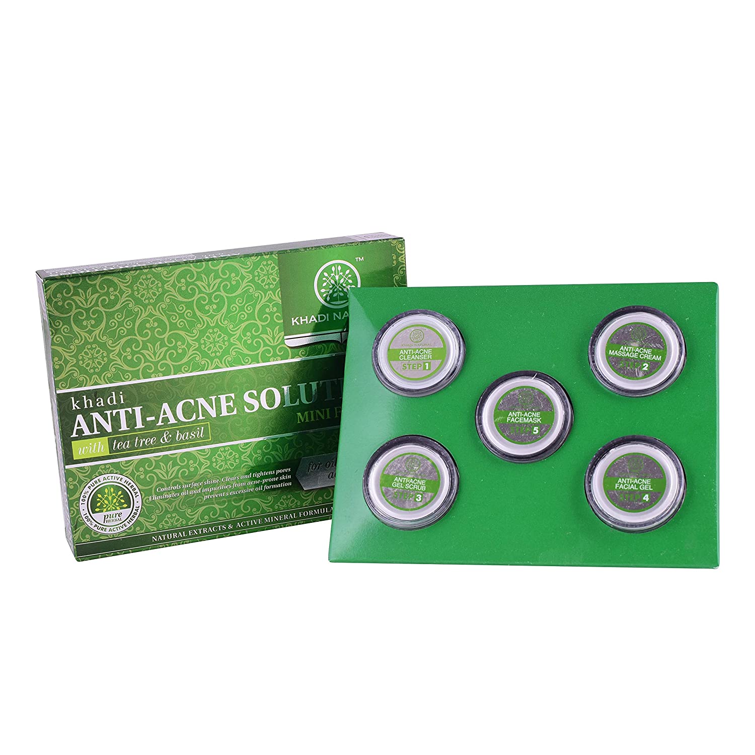 Buy Khadi Natural Anti Acne Mini Facial Kit