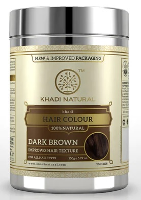 Buy Khadi Natural Dark Brown Hair Colour online United States of America [ USA ] 