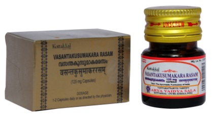 Buy Kottakkal Ayurveda Vasantakusumakara Rasam Capsule online usa [ US ] 