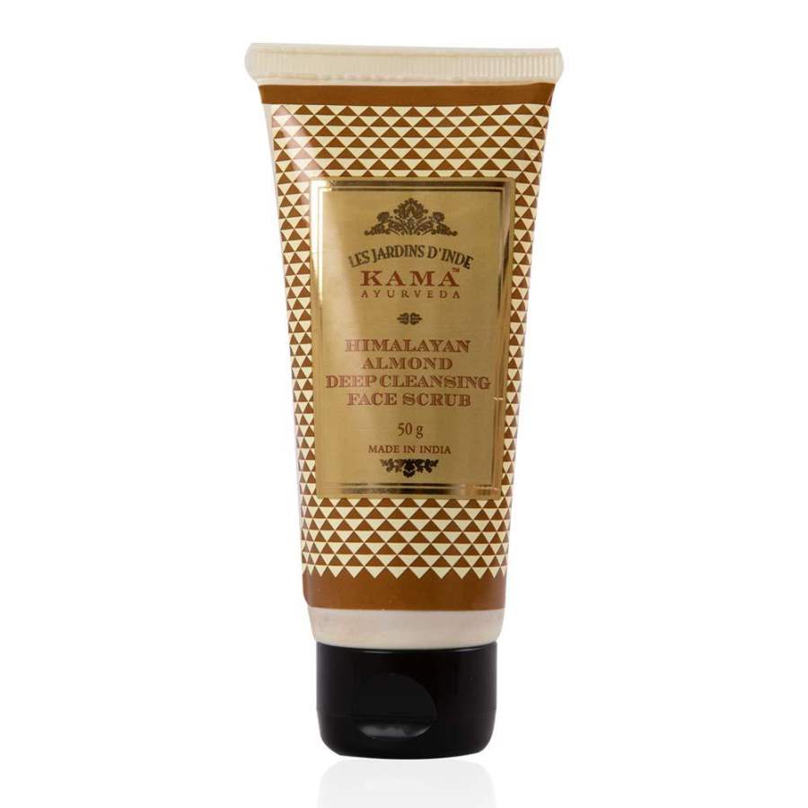 Buy Kama Ayurveda Almond Deep Cleansing Face Scrub for Men, 50g online United States of America [ USA ] 