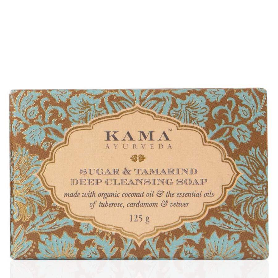 Buy Kama Ayurveda Deep Cleansing Soap, Sugar and Tamarind, 125g online United States of America [ USA ] 