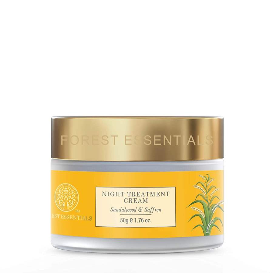 Buy Forest Essentials Night Treatment Cream Sandalwood & Saffron (Night Cream ) online United States of America [ USA ] 