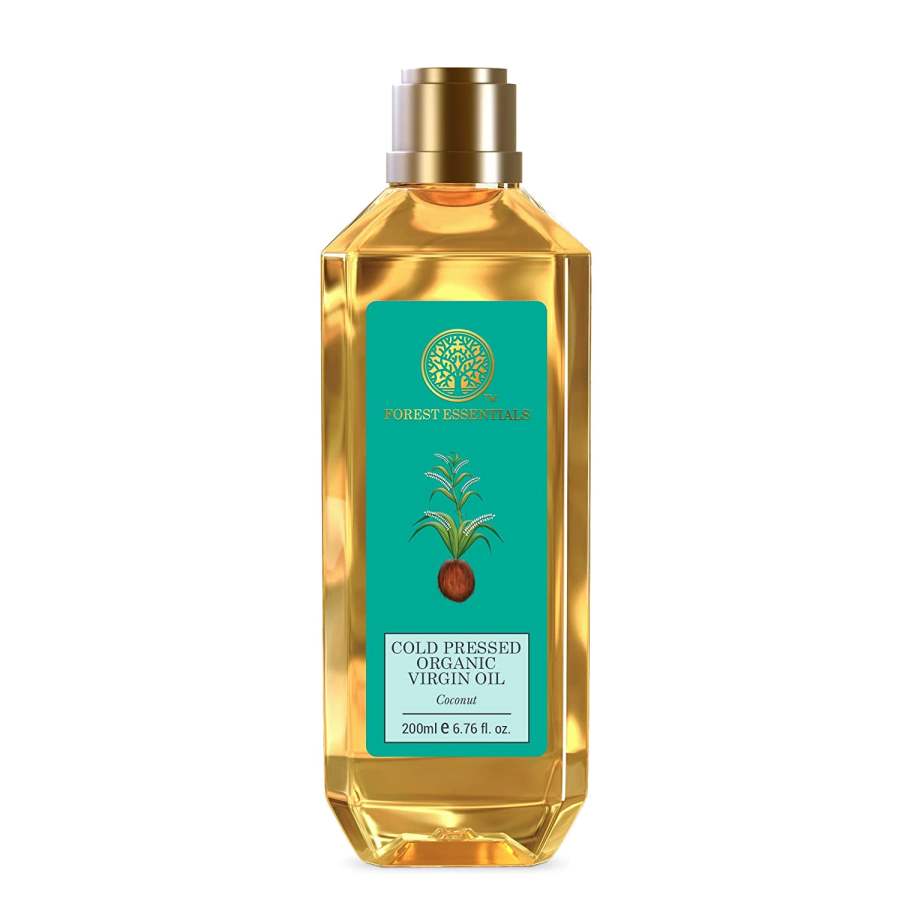 Buy Forest Essentials Cold Pressed Virgin Oil Coconut 200ml