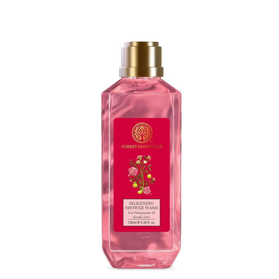 Buy Forest Essentials Silkening Shower Wash Iced Pomegranate & Kerala Lime 130ml (Body Wash) online United States of America [ USA ] 