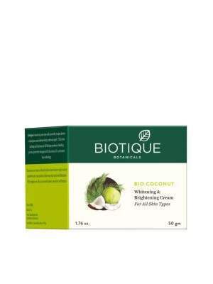 Buy Biotique Bio Coconut Whitening Brightening Cream online usa [ USA ] 