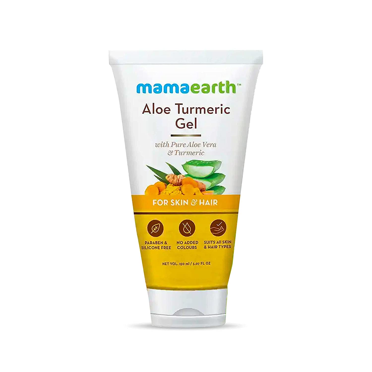 Buy MamaEarth Aloe Turmeric Gel For Skin & Hair online usa [ USA ] 