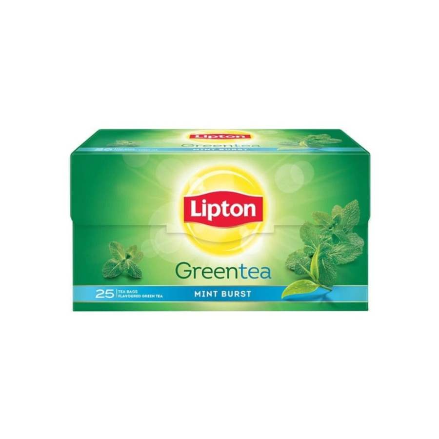 Buy Lipton Mint Burst Green Tea Bags online United States of America [ USA ] 