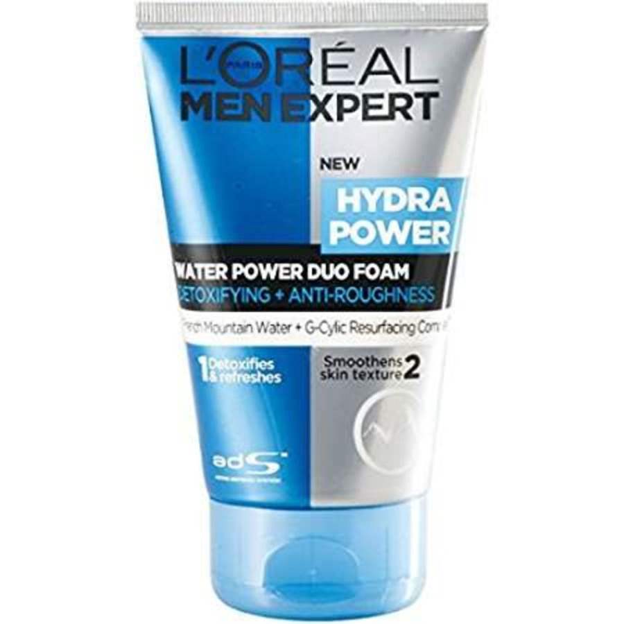 Buy Loreal Paris Men Expert Hydra Power Duo Foam Cleansers online United States of America [ USA ] 