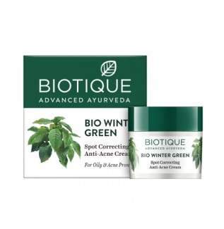 Buy Biotique Bio Winter Green Anti Acne Cream-15g online United States of America [ USA ] 